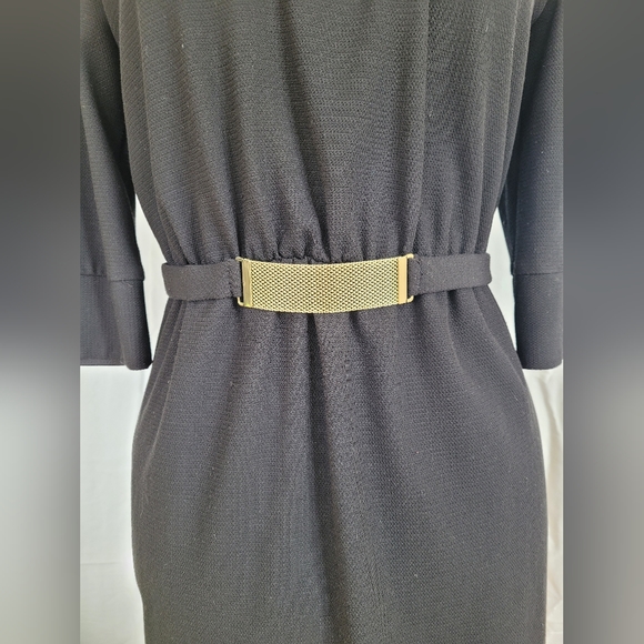 Zara Basic black knit dress size M - Picture 3 of 7